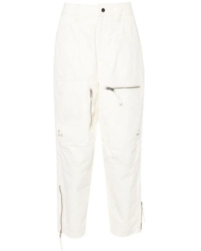 Isabel Marant Cropped Pants - White