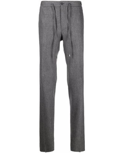 Malo Slim-Fit Trousers - Grey