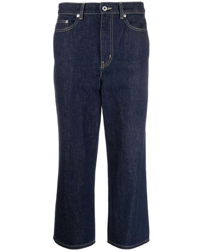 KENZO Jeans > cropped jeans - Bleu