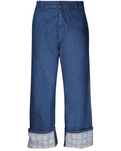 JW Anderson Wide Trousers - Blue