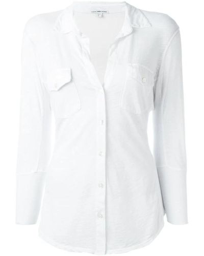 James Perse Camisas blancas colección - Blanco