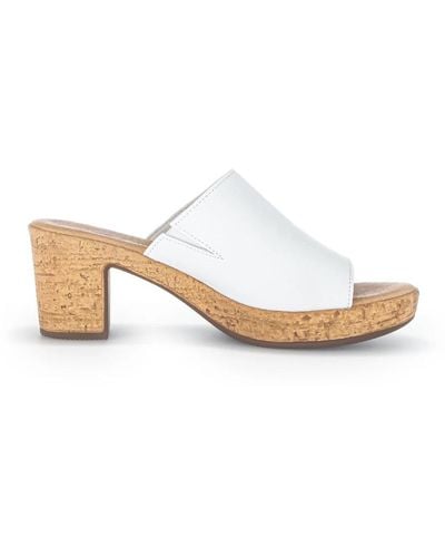 Gabor Flat Sandals - Weiß
