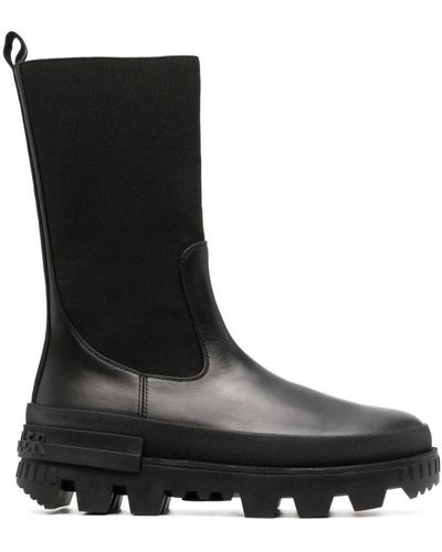 Moncler Chelsea Boots - Black