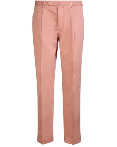 Dell'Oglio Slim-Fit Trousers - Pink