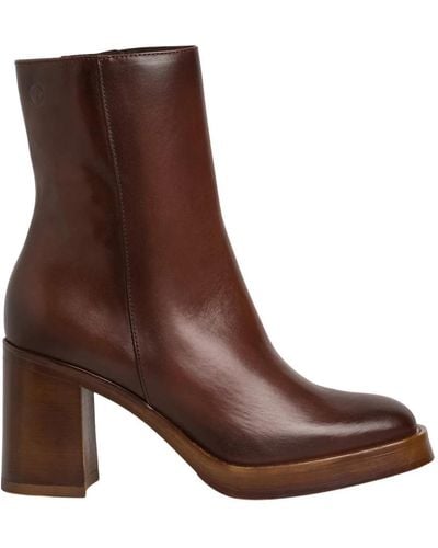 Tamaris Heeled Boots - Brown