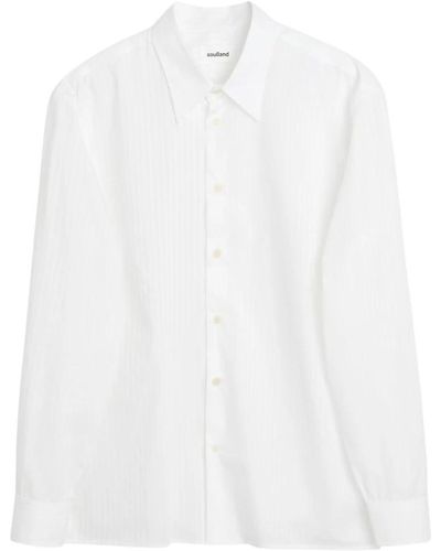 Soulland Shirts > formal shirts - Blanc