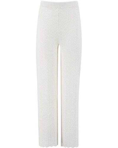 Fedeli Trousers - Blanco