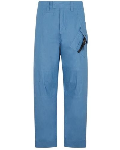 Dior Homme cotton pants - Blu