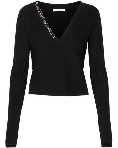Patrizia Pepe Sweaters negros - modelo 2k0227k7s0