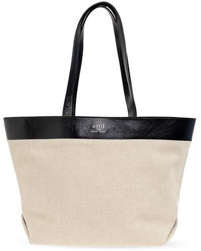 Ami Paris Bags > tote bags - Noir