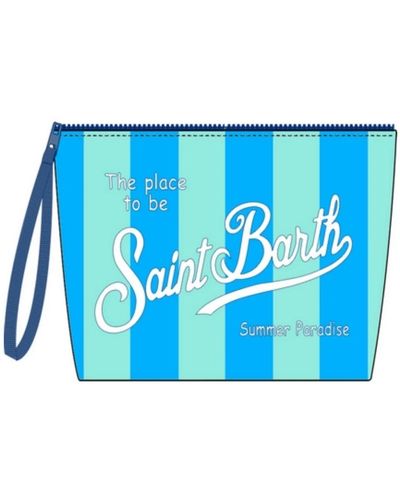 Mc2 Saint Barth Trendige strandtaschen kollektion - Blau