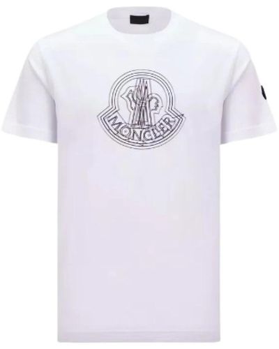 Moncler T-Shirts - White