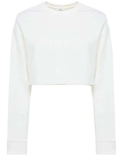 Courreges Sweatshirts & hoodies > sweatshirts - Blanc
