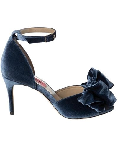 Custommade• Shoes > sandals > high heel sandals - Bleu