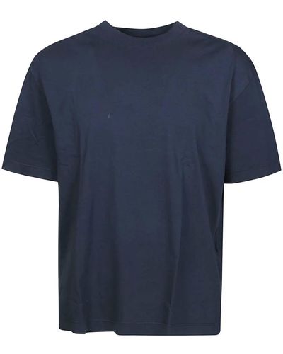 Paolo Pecora Elegante ts over camicia - Blu