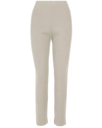 Bomboogie Pantalones cómodos de algodón orgánico elástico - Gris