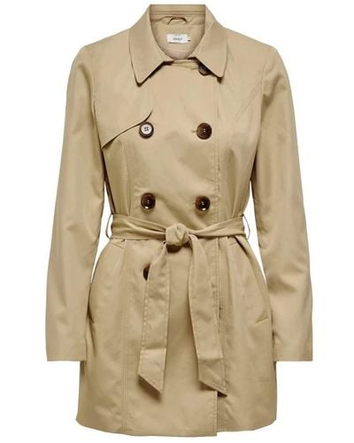 ONLY Trench Coats - Natural