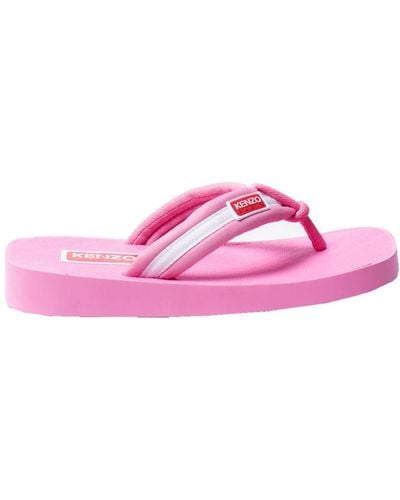 KENZO Flip Flops - Pink