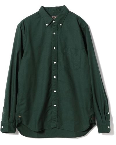 Beams Plus Casual Shirts - Green