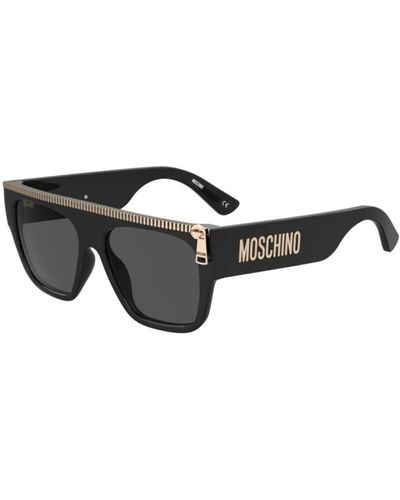 Moschino Stylische sonnenbrille - Schwarz