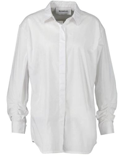 Silvian Heach Shirts - Bianco