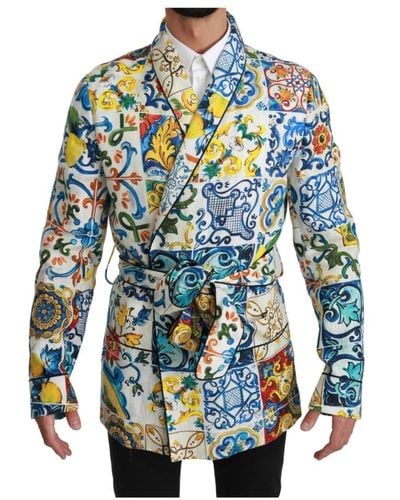 Dolce & Gabbana Jackets > light jackets - Bleu