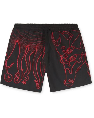 Octopus Shorts - Rot