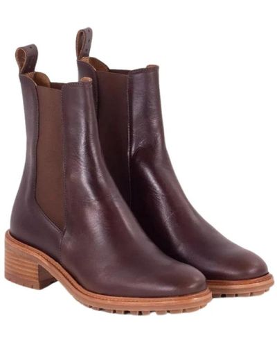 Sessun Chelsea boots - Marron