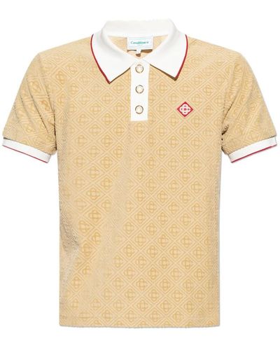Casablancabrand Polo Shirts - Natural