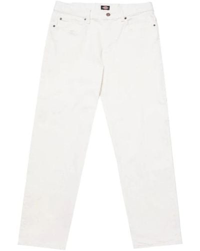 Dickies Straight Jeans - White
