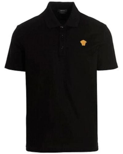 Versace Polo Shirts - Black