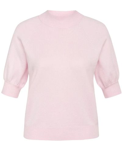 Bruuns Bazaar Round-Neck Knitwear - Pink
