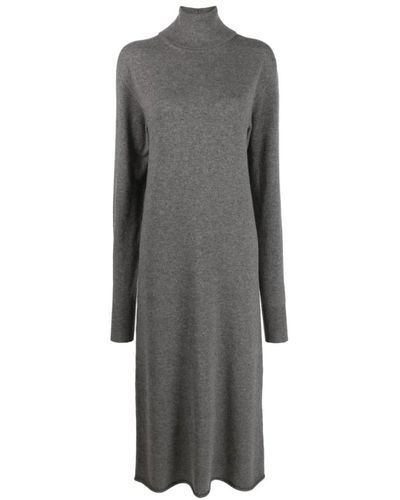 Jil Sander Knitted Dresses - Gray