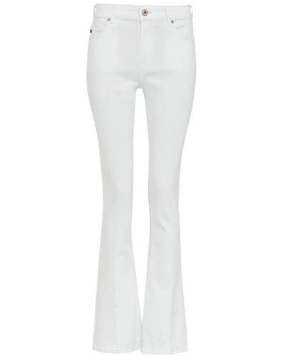 AG Jeans Flared Jeans - White
