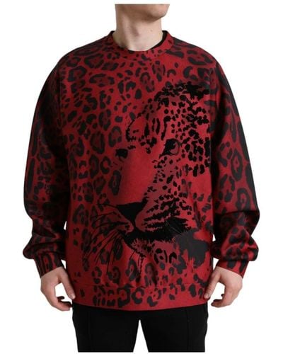 Dolce & Gabbana Sweatshirts - Rot