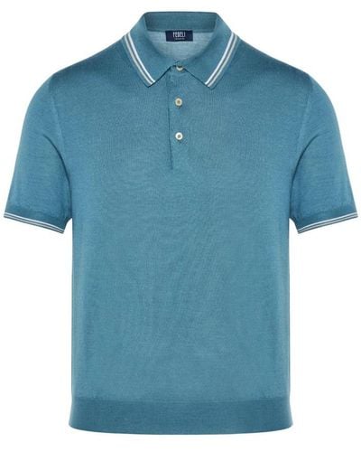 Paul & Shark Polo Shirts - Blue