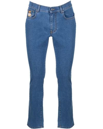 Moschino Slim-Fit Jeans - Blue