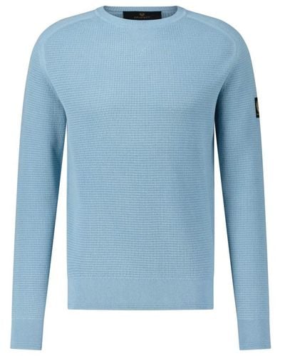 Belstaff Round-Neck Knitwear - Blue