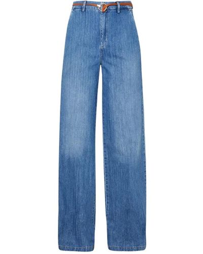 Liu Jo Jeans larges - Bleu