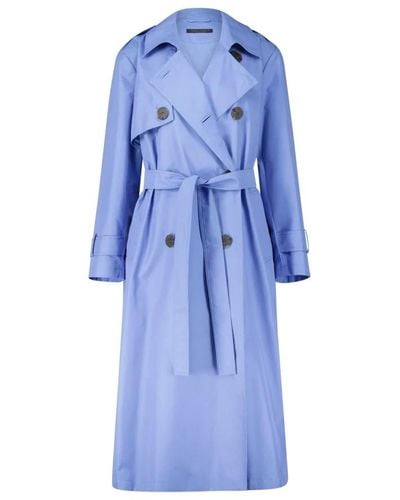 Marina Rinaldi Coats > trench coats - Bleu