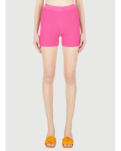 Jacquemus Zeitlose Glamour Shorts - Pink