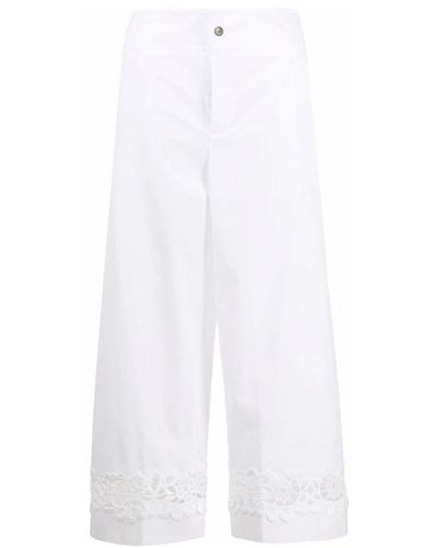 Ermanno Scervino Culotte with lace - Weiß