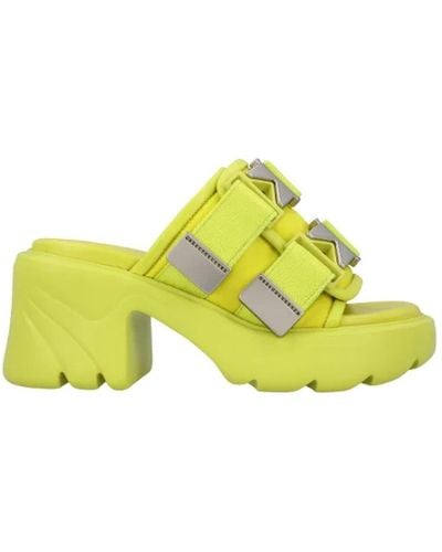 Bottega Veneta Leder sandals - Gelb