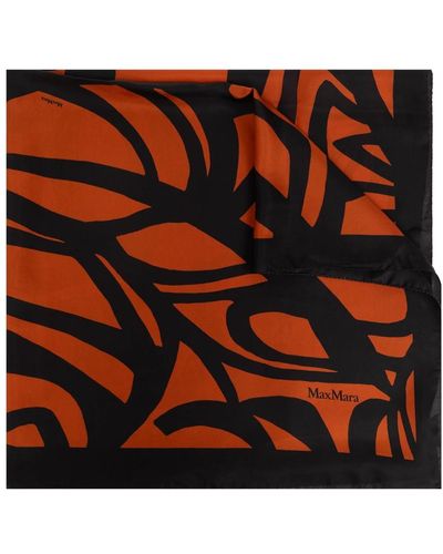 Max Mara Accessories > scarves > silky scarves - Orange
