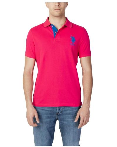 U.S. POLO ASSN. Polo Shirts - Red