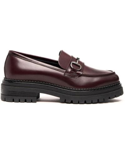 Nero Giardini Shoes > flats > loafers - Rouge