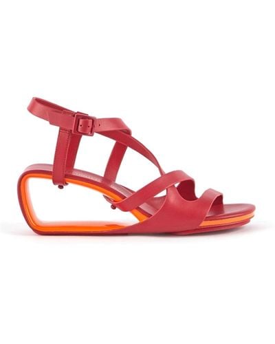 United Nude Wedges - Rot