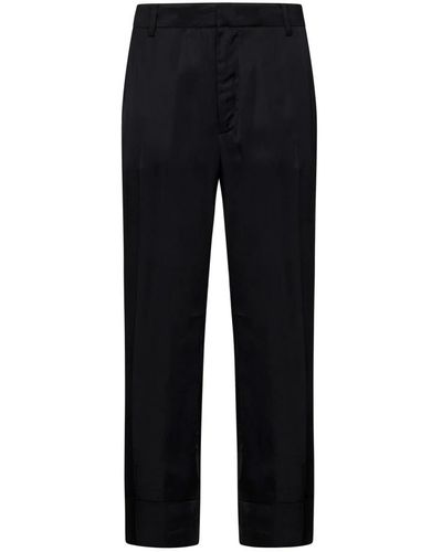 N°21 Pantalones negros con cintura elástica