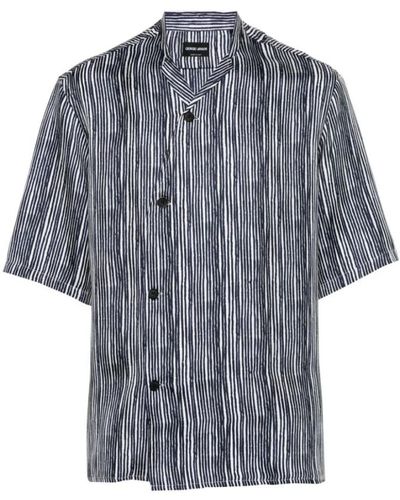 Giorgio Armani Short sleeve shirts - Grau