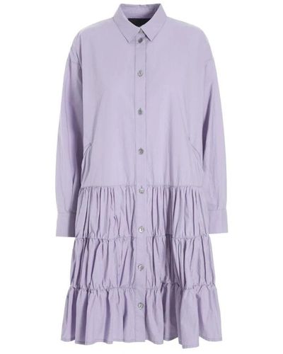 Bitte Kai Rand Shirt Dresses - Purple